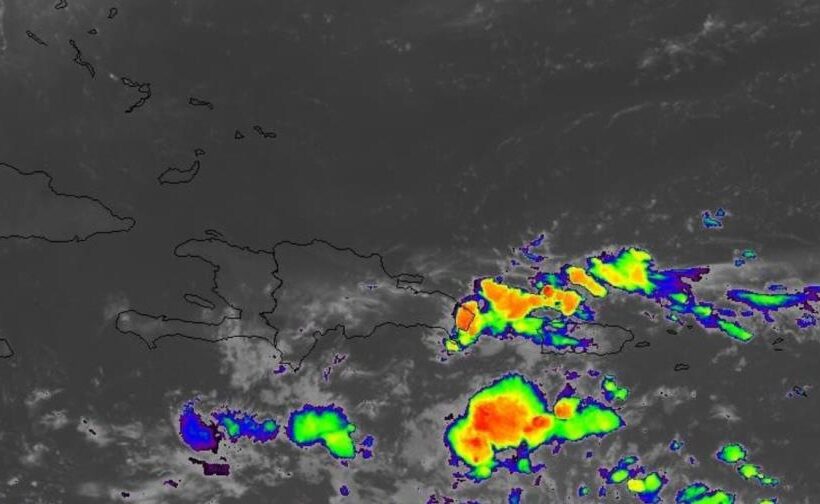 Activa onda tropical generará aguaceros este viernes; hay cuatro provincias bajo alerta