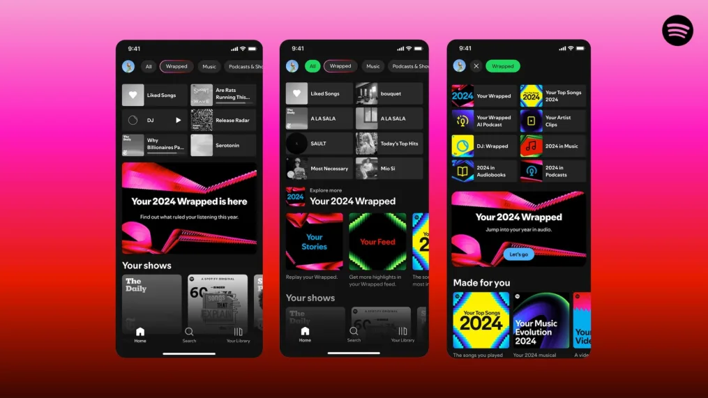 Estos son fueron los artistas más escuchado del 2024 según Spotify Wrapped 2024